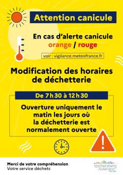 affiche alerte canicule